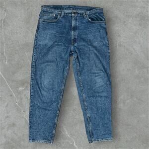 Vintage Levis 550 Jeans Mens 38x30 Blue Denim Pant Tapered Made In USA 90s Retro
